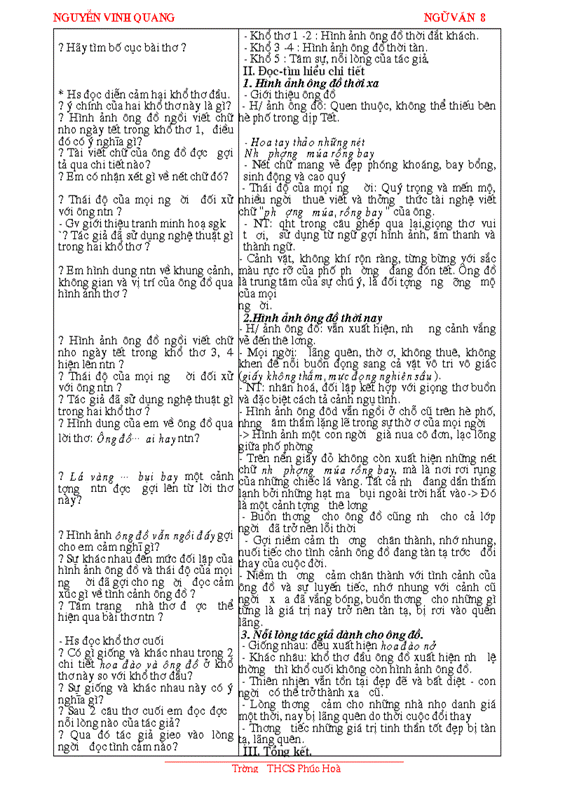 image for page Ngữ Văn 8 tuần 14 17