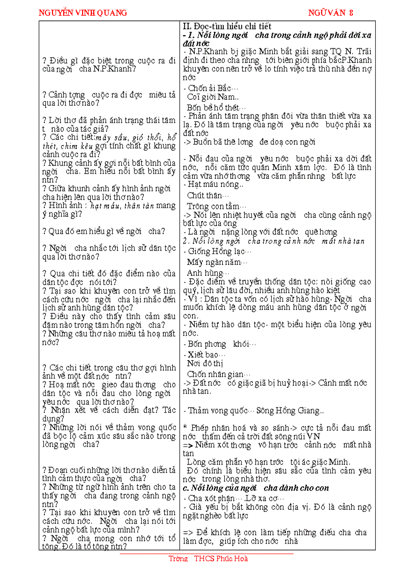 image for page Ngữ Văn 8 tuần 14 17