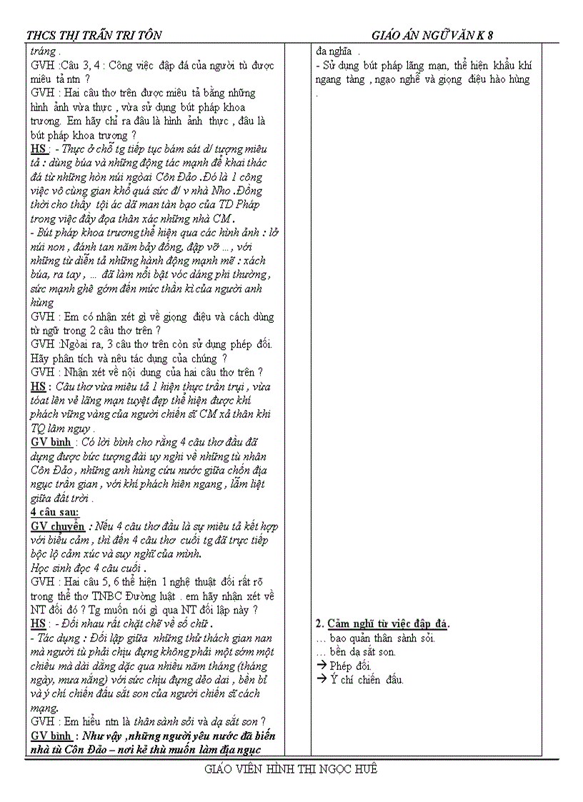 image for page Ngữ văn 8 tuần 15 Tích hợp đủ