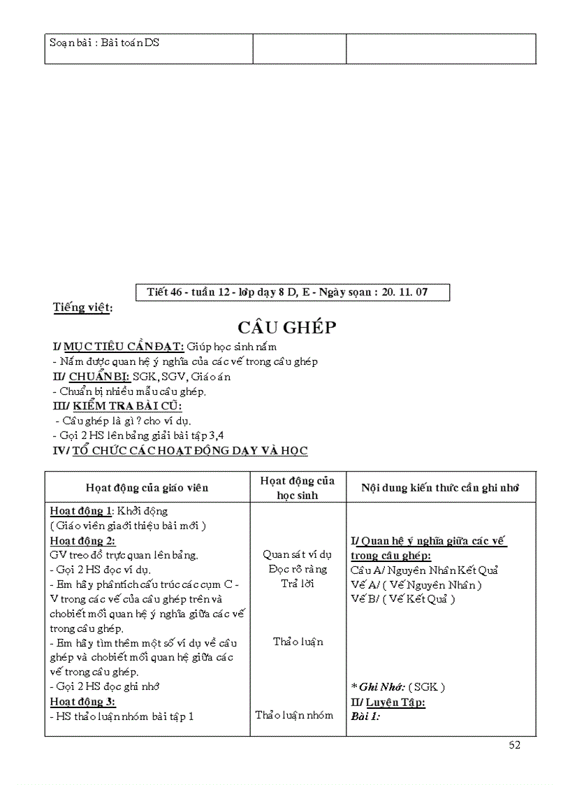 image for page Ngữ văn 8 tuần 1 tuần 13