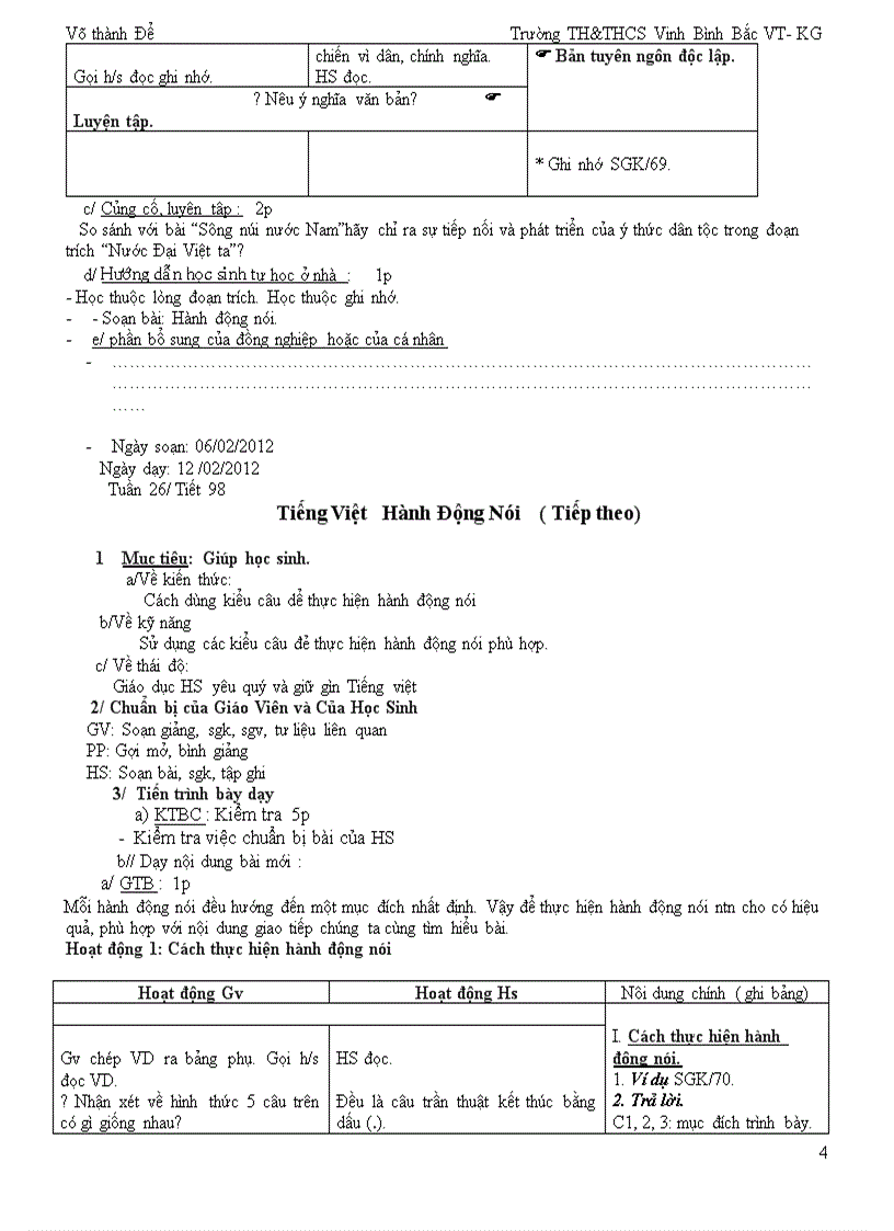 image for page Ngữ văn 8 tuần 26 CKTKN