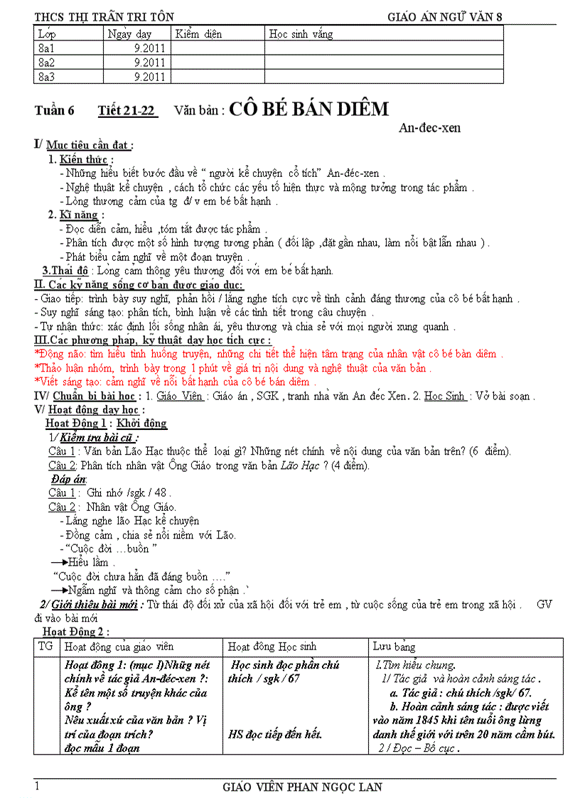 image for page Ngữ văn 8 tuần 6 tích hợp đủ