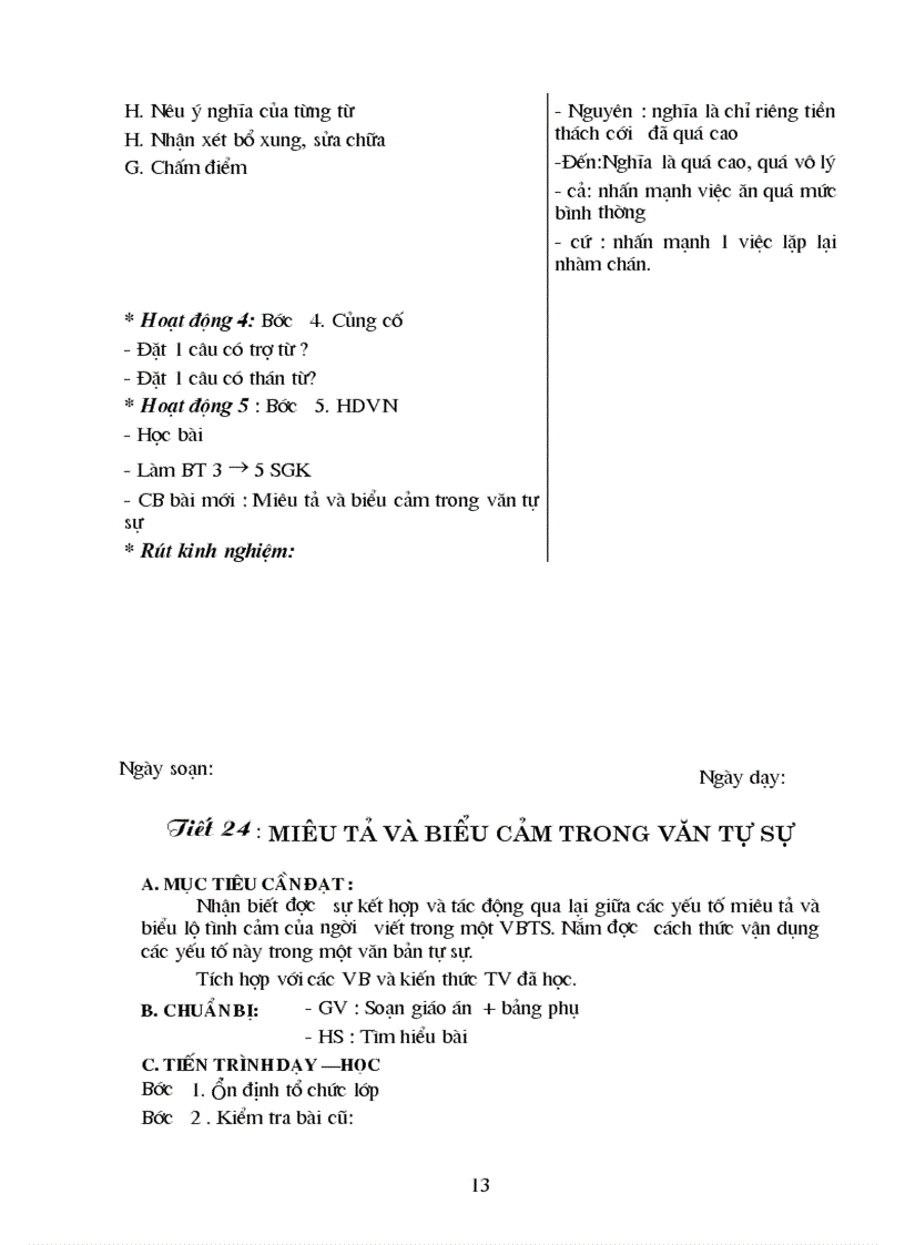 image for page Ngữ văn 8 Tiết 20 25