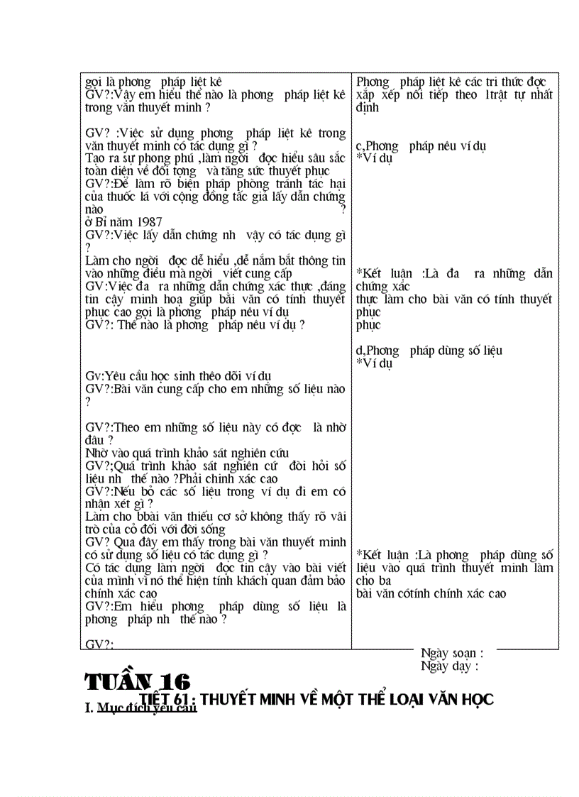 image for page Ngữ văn lớp 8 tuần 16