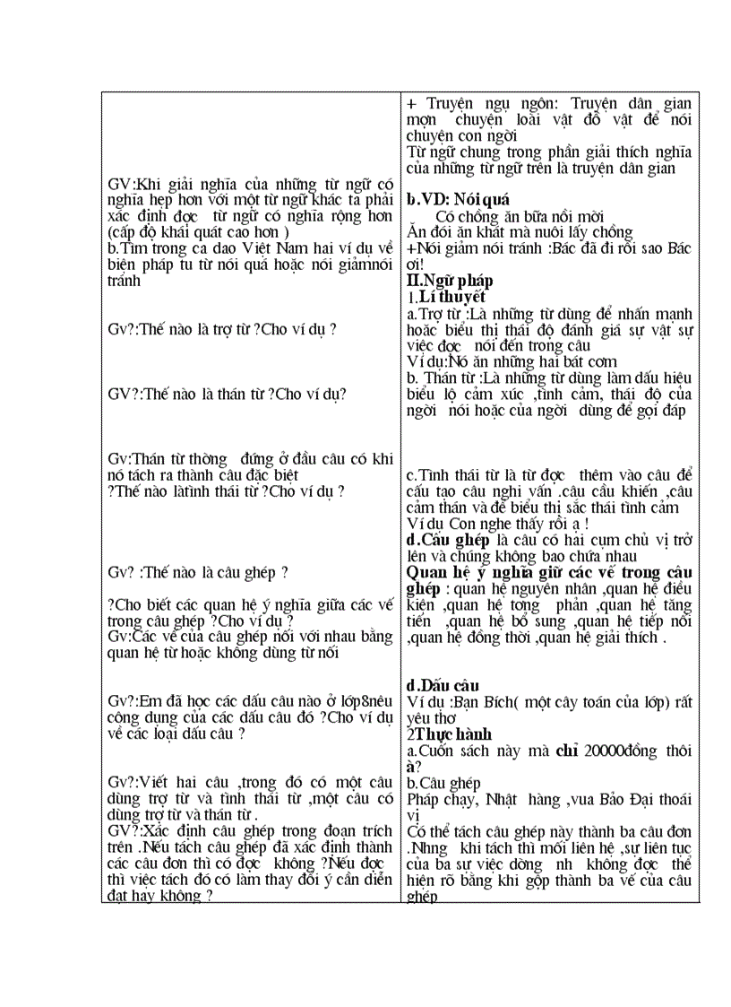 image for page Ngữ văn lớp 8 tuần 16