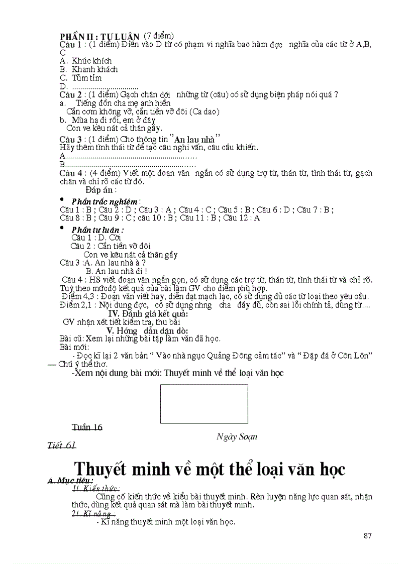 image for page Ngữ văn 8 HKI 1