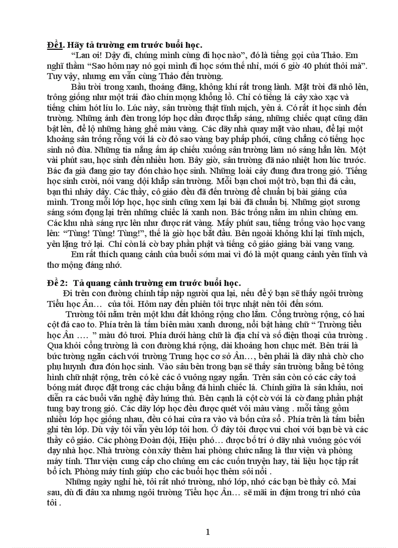 image for page Những bài văn miêu tả lớp 6