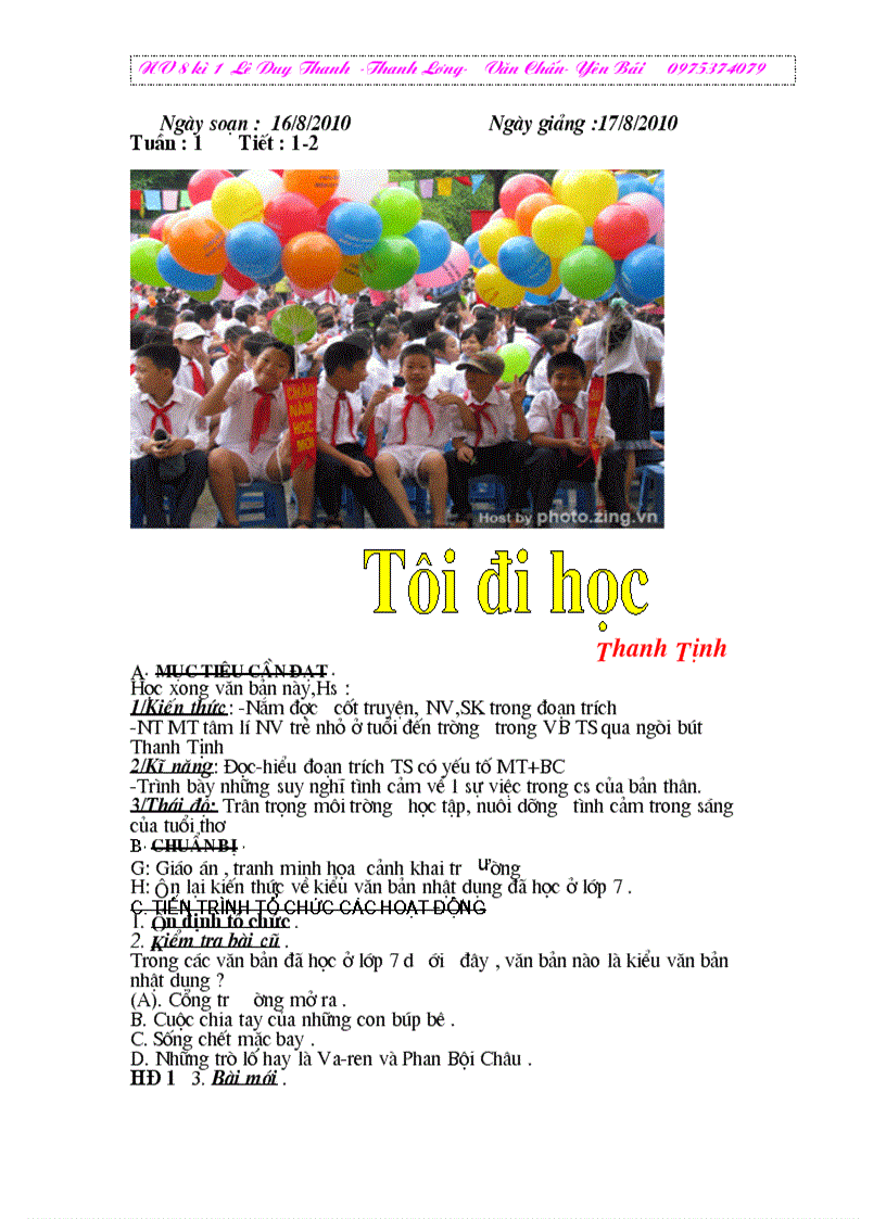 image for page NV8 T1 4 có ảnh theo chuẩn KTKN 2010