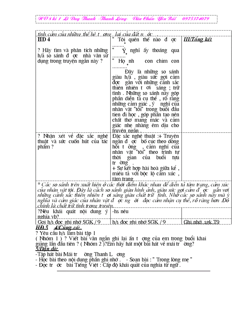 image for page NV8 T1 4 có ảnh theo chuẩn KTKN 2010