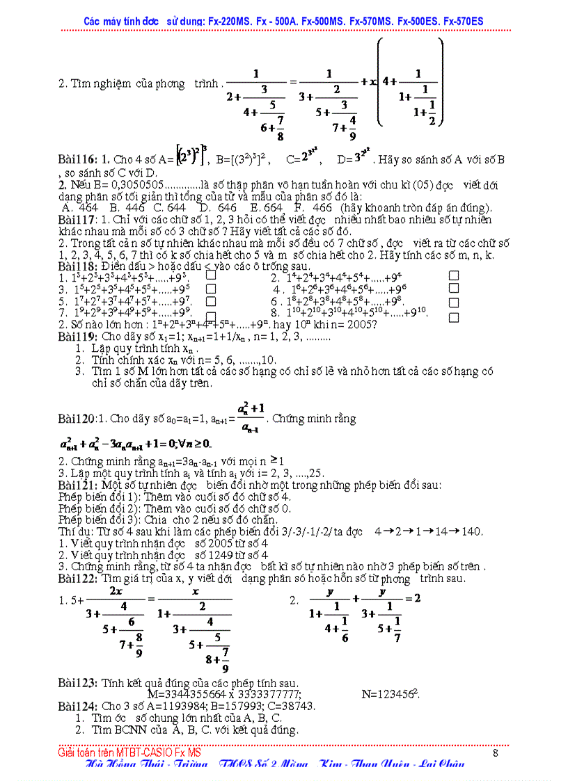 image for page On Thi MT CASIO