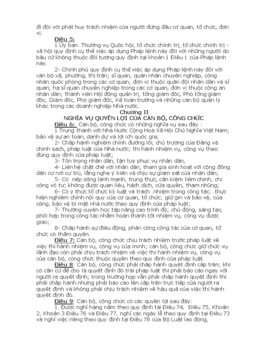 image for page Pháp Lệnh CBCC