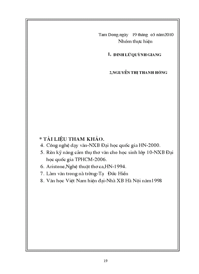 image for page Skkn day tho moi trong truongTHCS