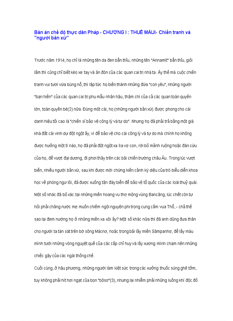 image for page Tác phẩm Bản án chế độ thực dân Pháp