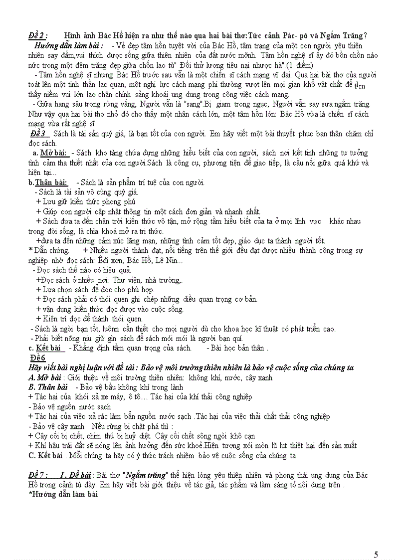 image for page Tai lieu on tap Ngu van 8