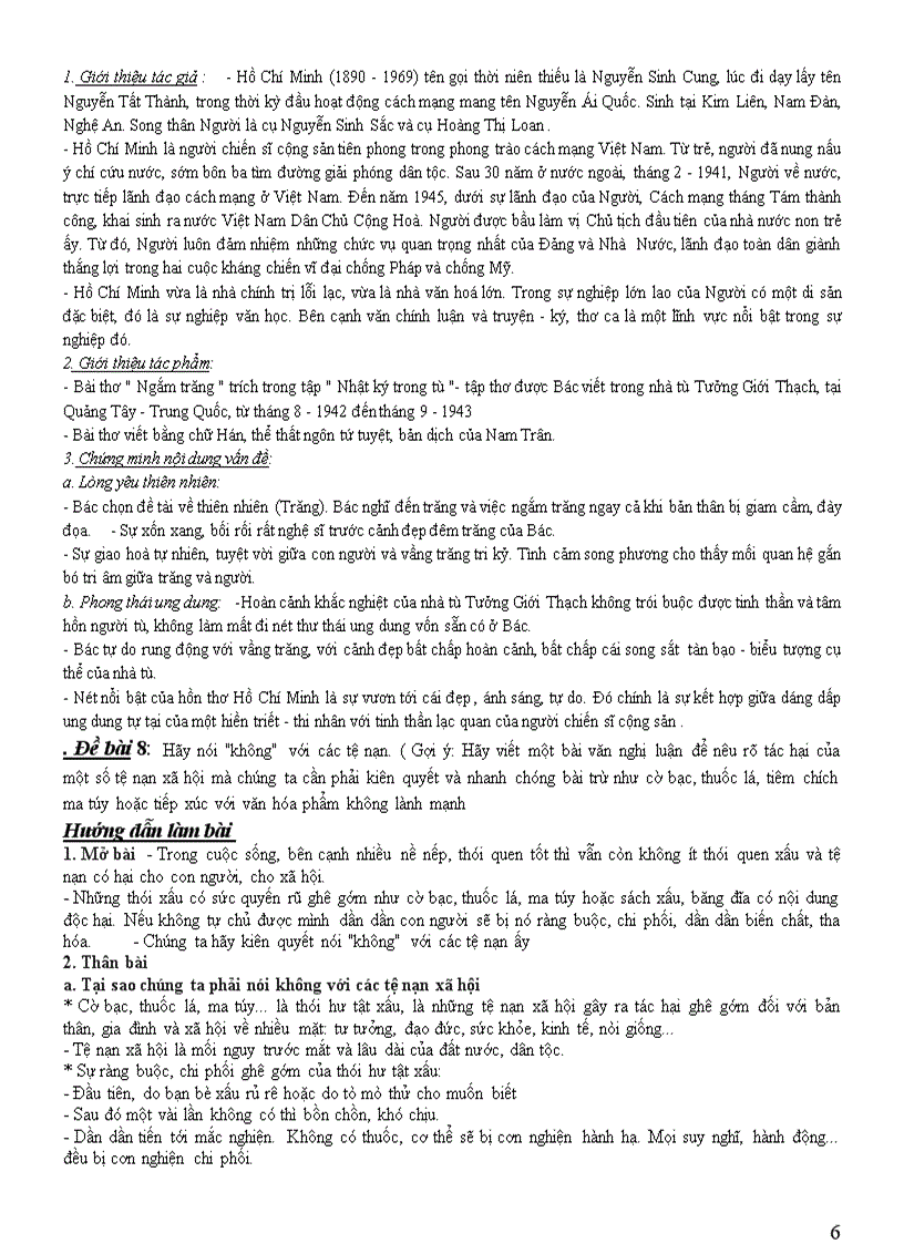 image for page Tai lieu on tap Ngu van 8