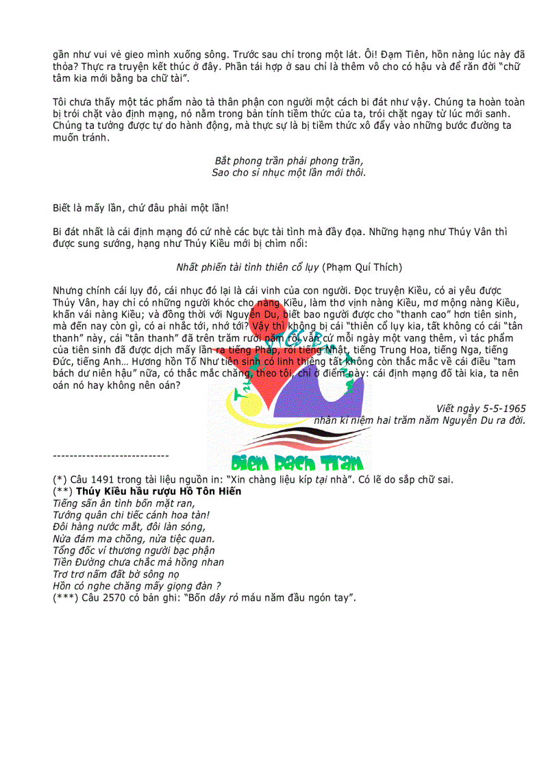 image for page THÂN PHẬN CON NGƯỜI TRONG TRUYỆN KIỀU pdf