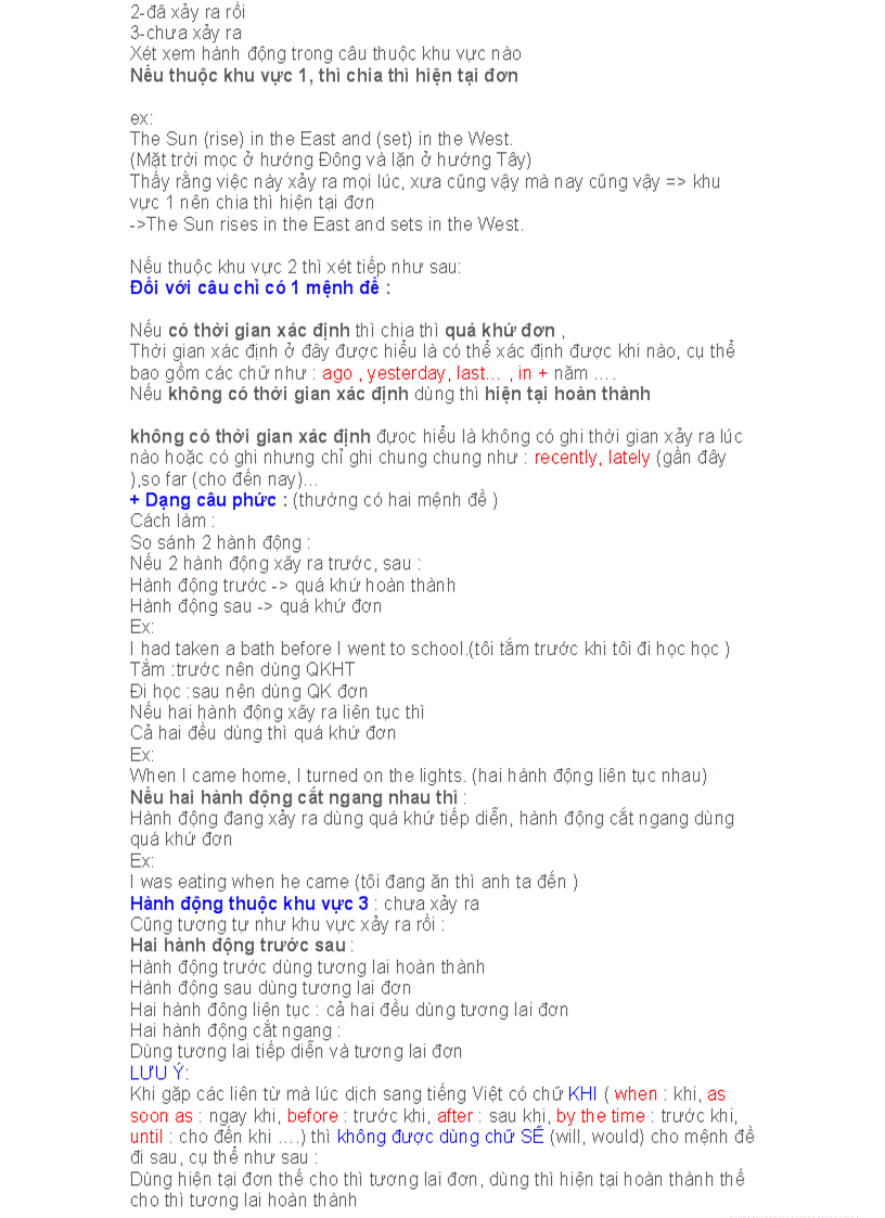 image for page Thì trong tiếng anh