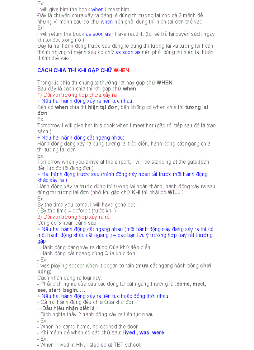 image for page Thì trong tiếng anh