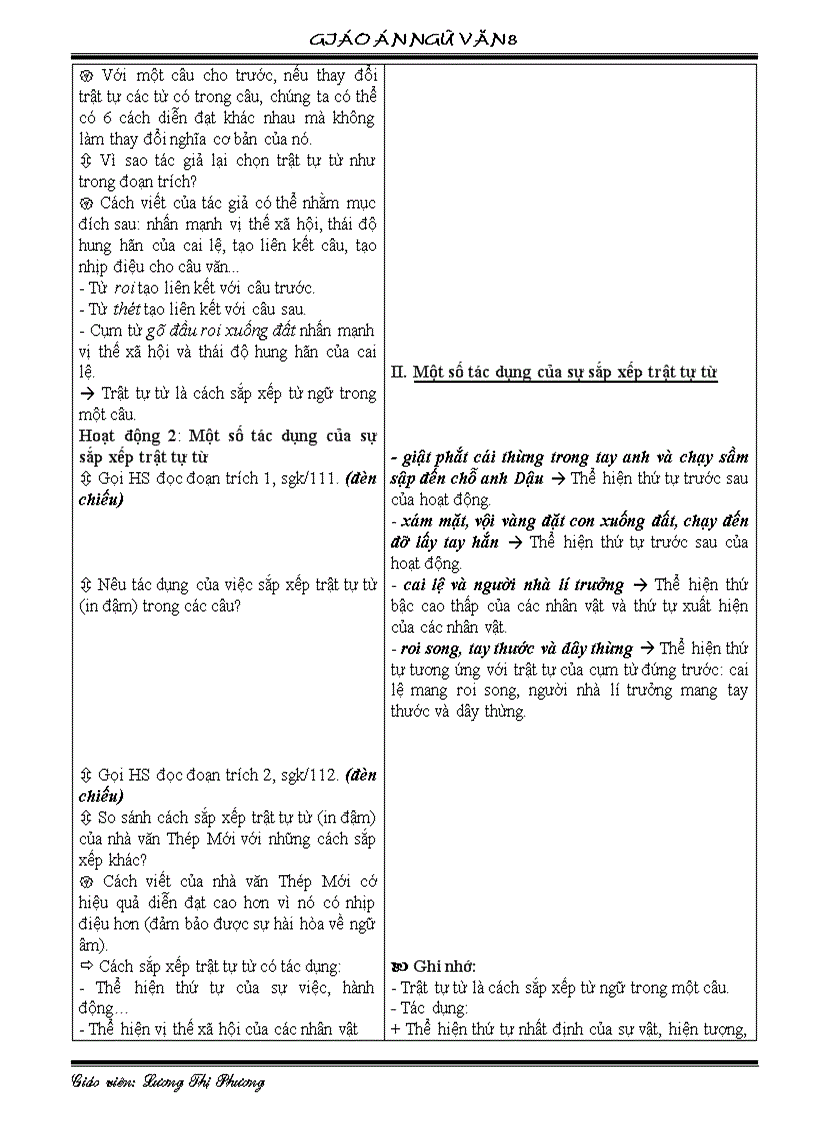 image for page Tiet 114 lua chon TRAT TU TU TRONG CAU