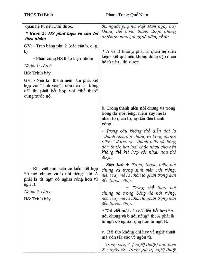 image for page Tiết 122 Chữa lỗi diễn đạt lô gic