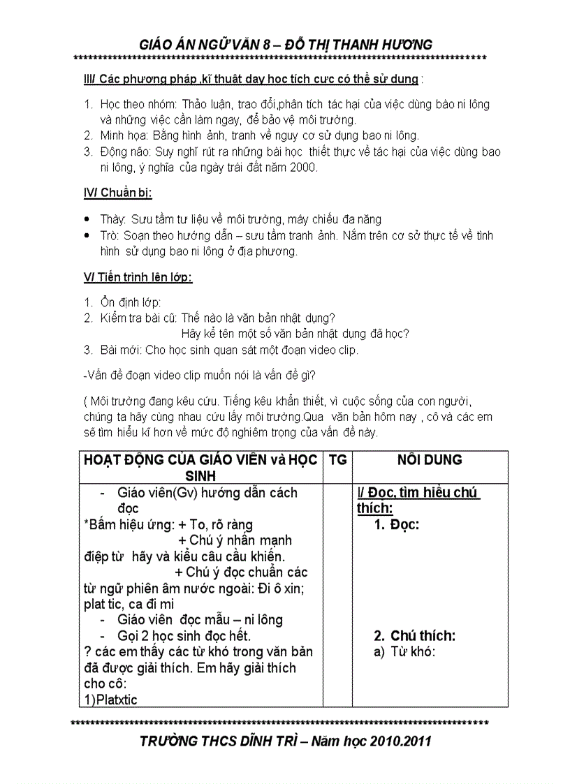 image for page Tiết 41 Văn 8