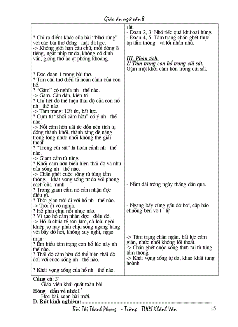 image for page Toàn bộ giáo án Ngữ văn 8