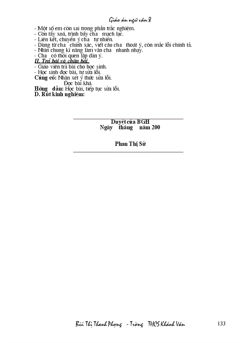 image for page Toàn bộ giáo án Ngữ văn 8