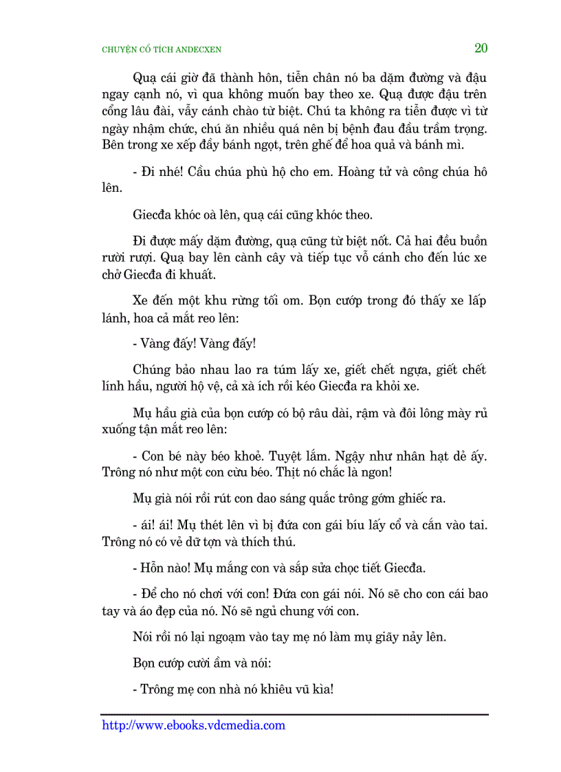 image for page Truyện cổ andecxen