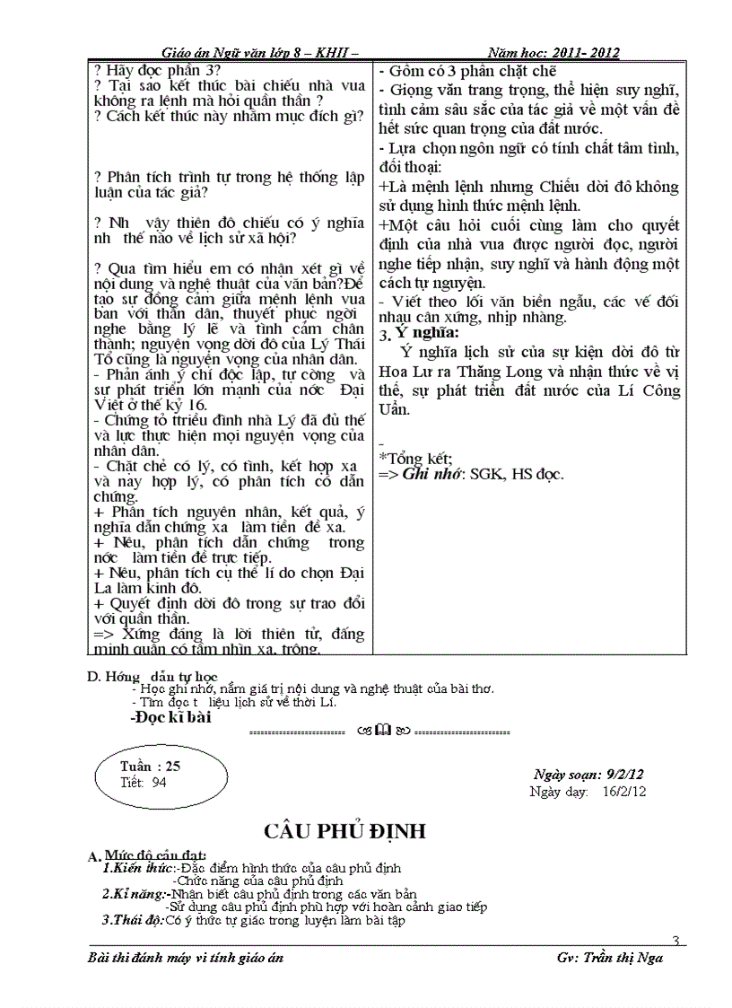 image for page Tuần 25 CHIEU DOI DO