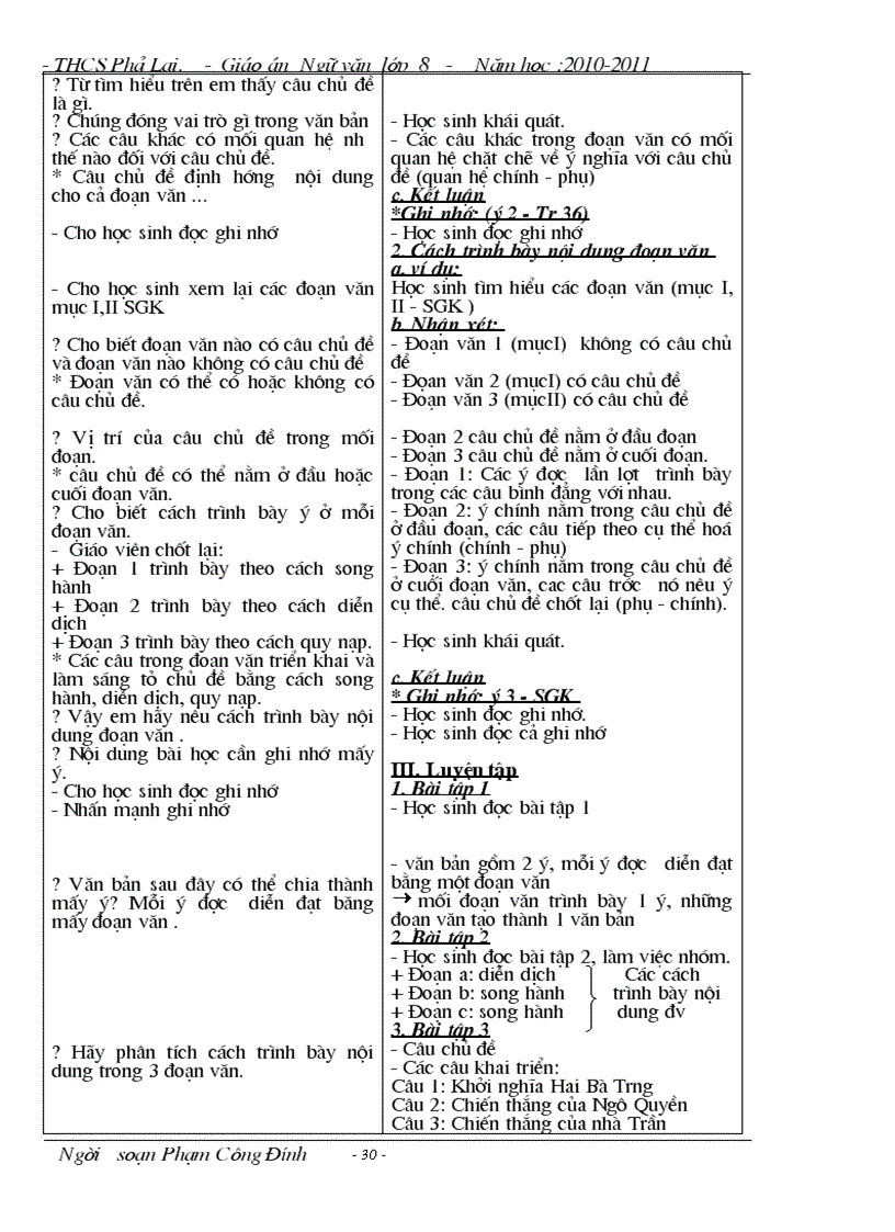 image for page Văn 8 2010 2011