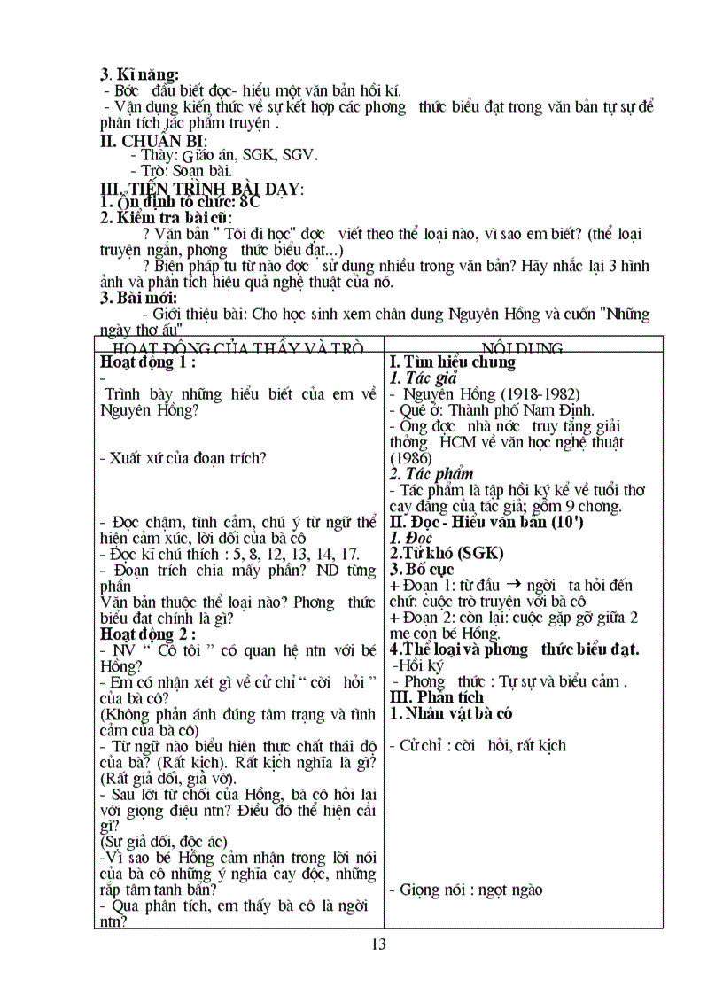 image for page Văn 8 chuẩn kt kn