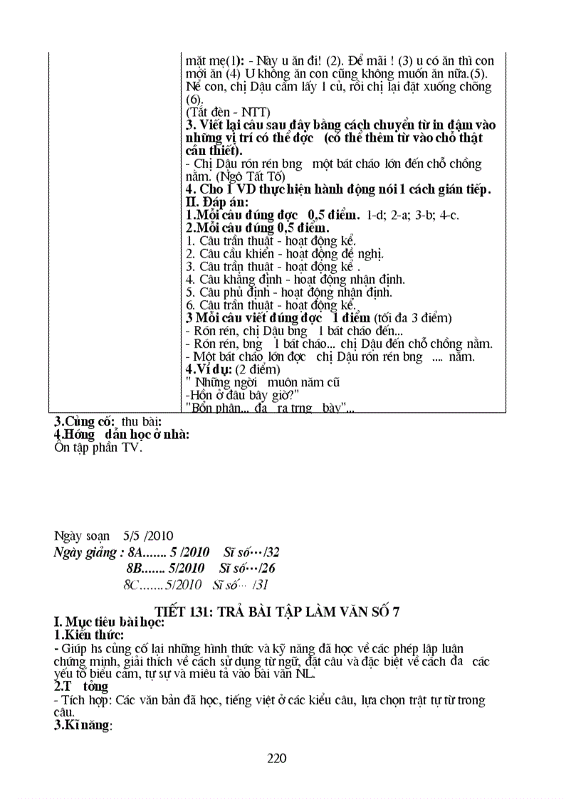 image for page Văn 8 chuẩn kt kn