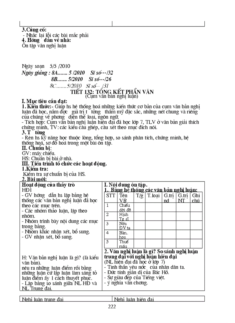 image for page Văn 8 chuẩn kt kn