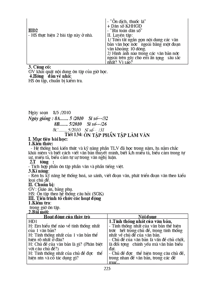 image for page Văn 8 chuẩn kt kn