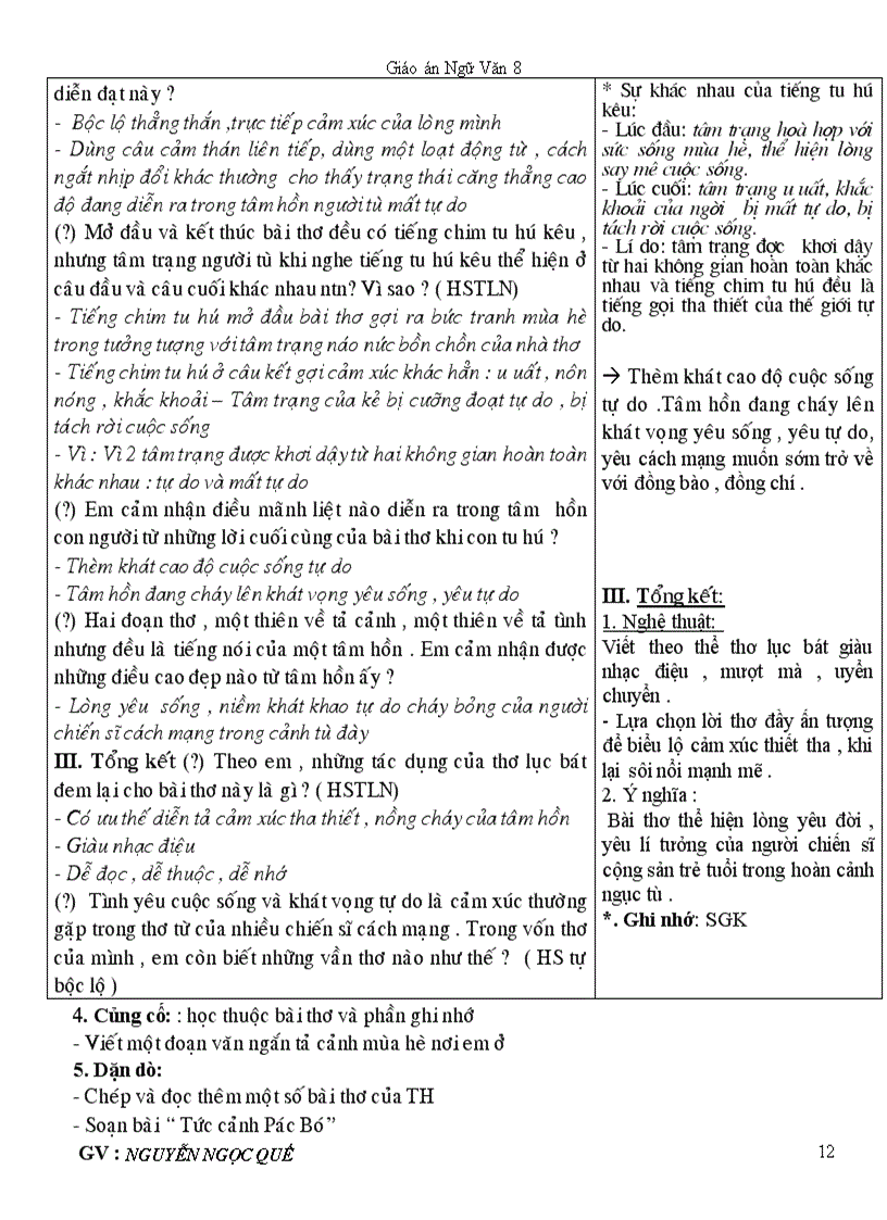 image for page Văn 8 kì ii chuẩn kt kn