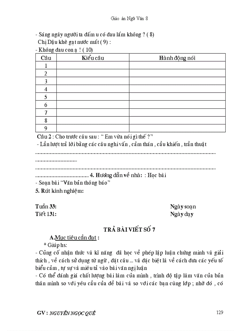 image for page Văn 8 kì ii chuẩn kt kn