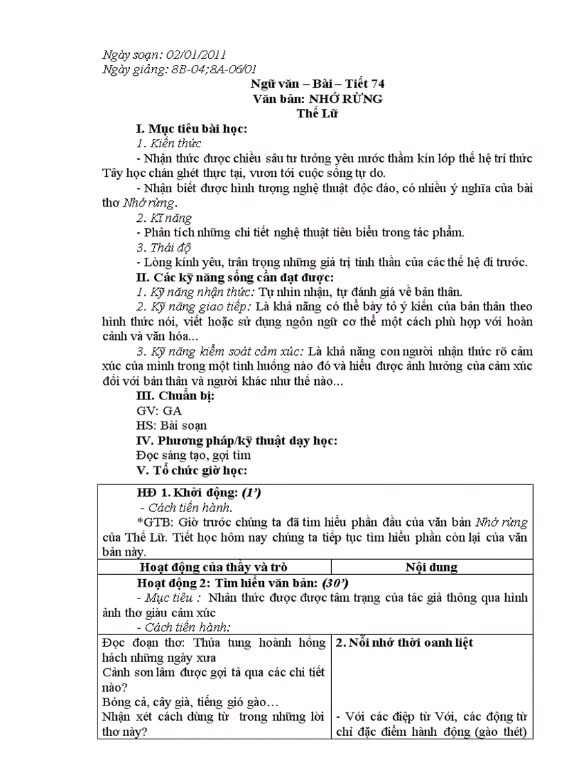 image for page Văn 8 tiết 73 76