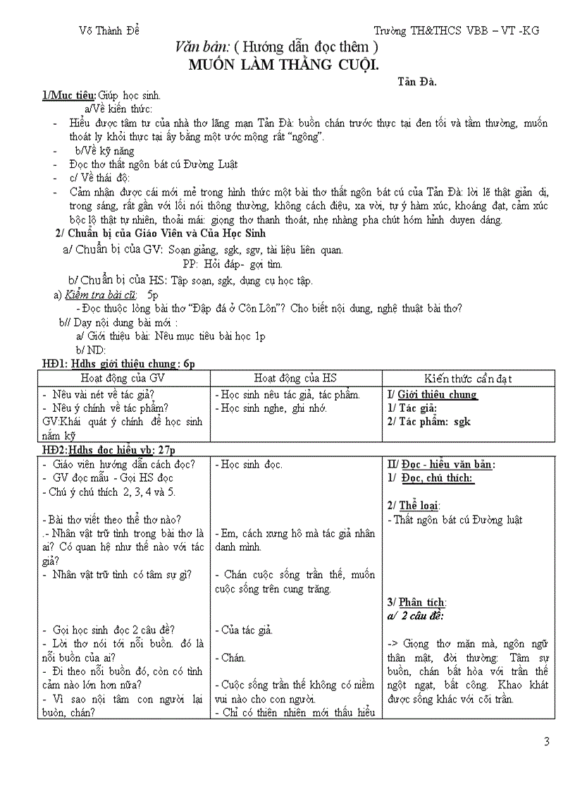 image for page Văn 8 Tuần 16 CKTKN