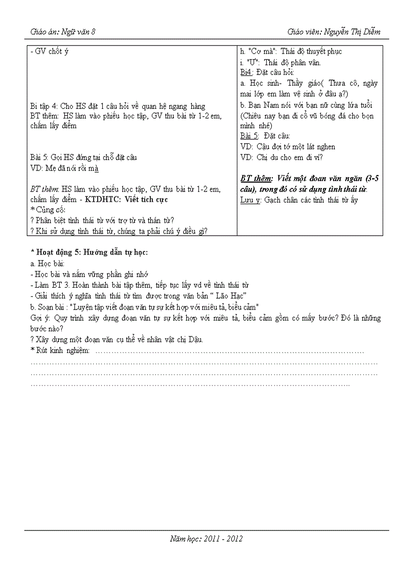 image for page Văn 8 T7 chuẩn kiến thức