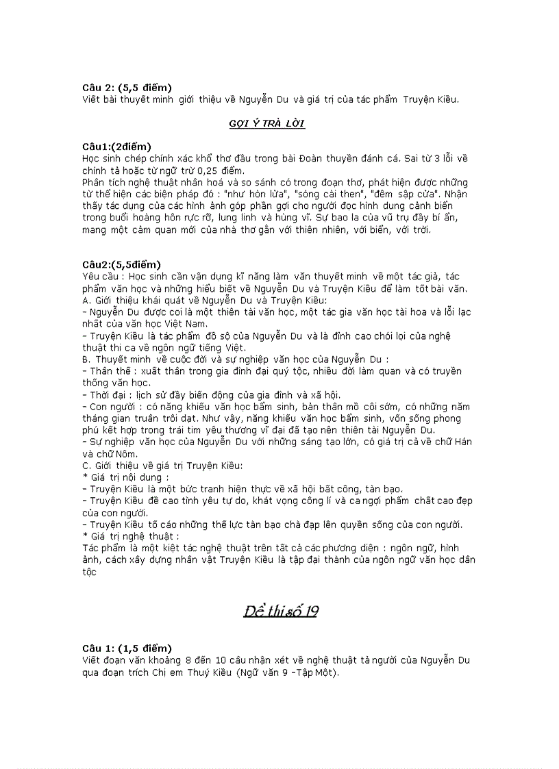 image for page 1 số đề NV9 ôn thi vào 10