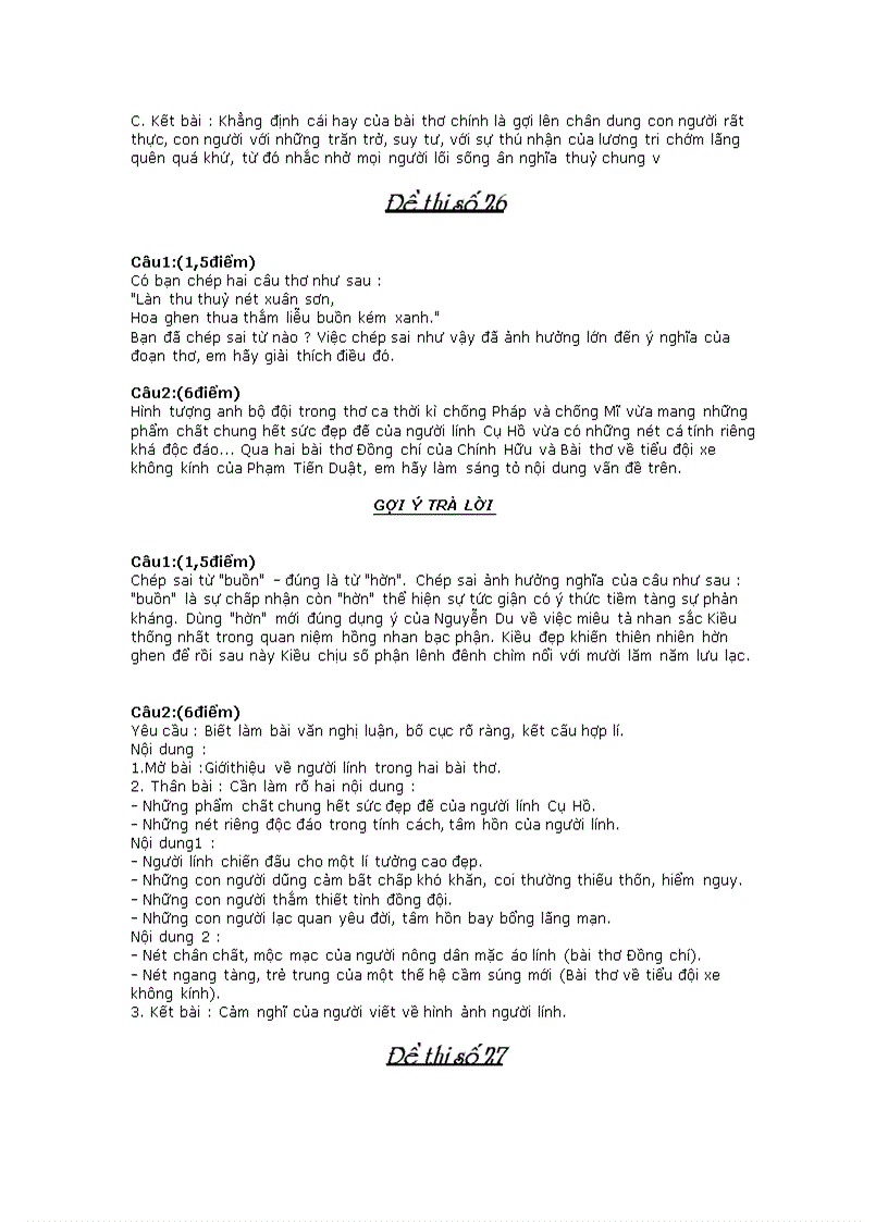 image for page 1 số đề NV9 ôn thi vào 10