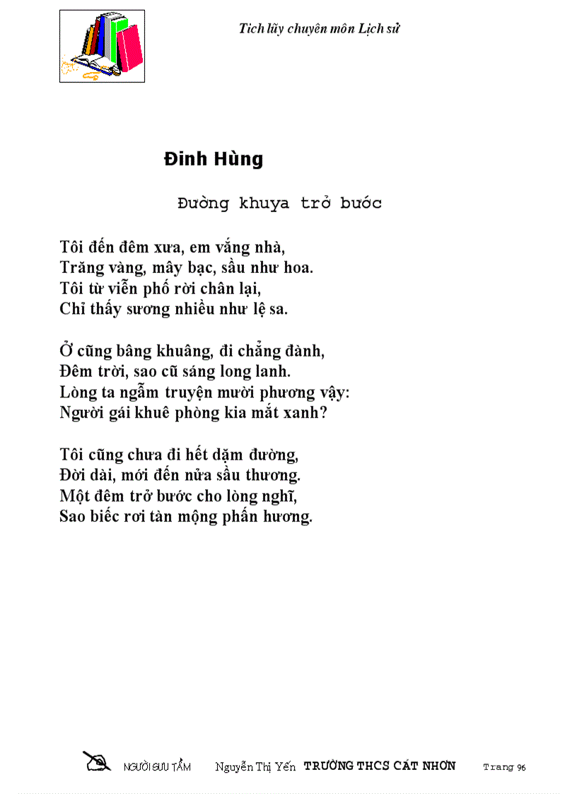 image for page 100 bai tho hay nhat the ky xx vn