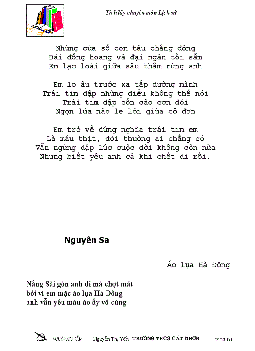 image for page 100 bai tho hay nhat the ky xx vn