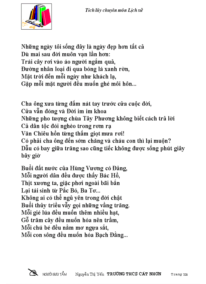 image for page 100 bai tho hay nhat the ky xx vn