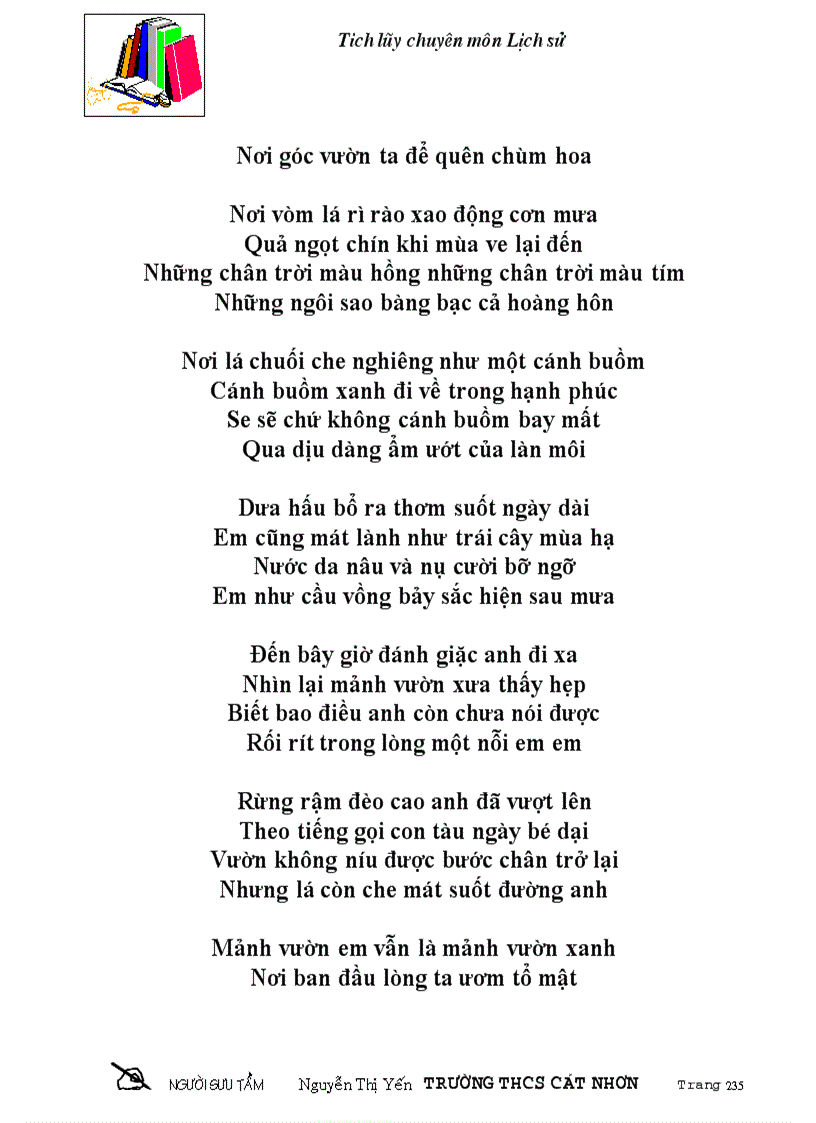 image for page 100 bai tho hay nhat the ky xx vn