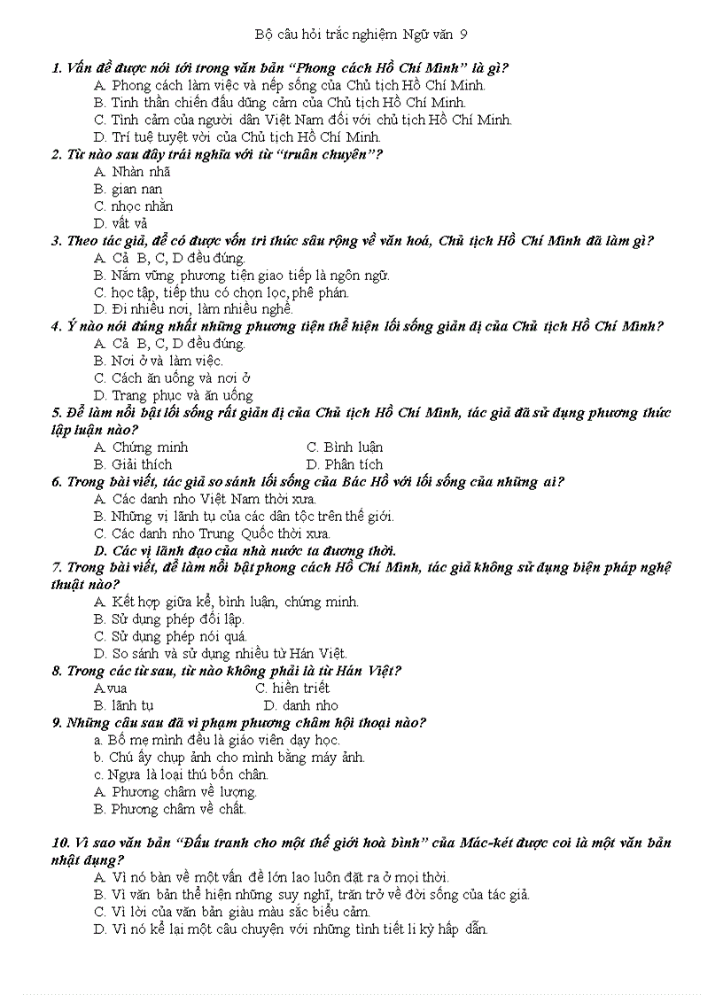 image for page 100câu tn