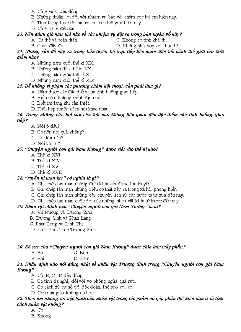 image for page 100câu tn