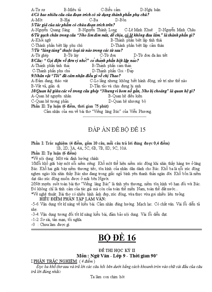 image for page 16 bo de thi HK2 NV9 co dap an