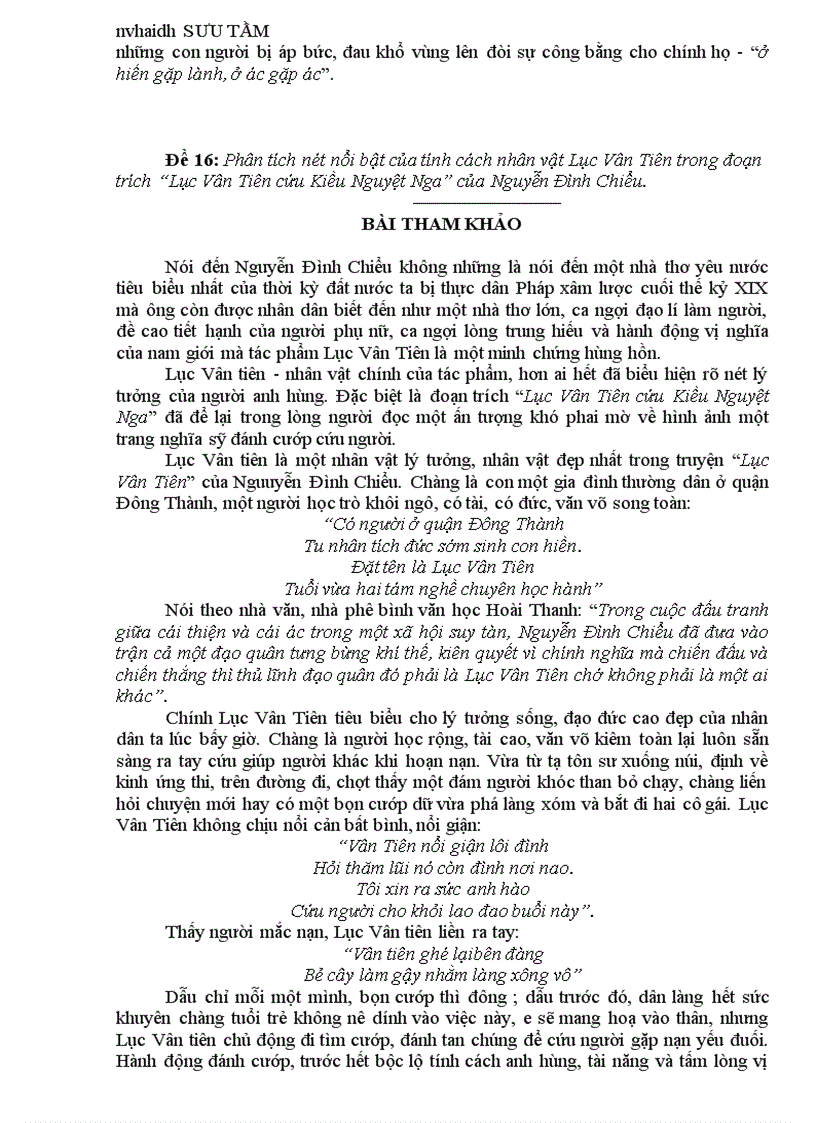 image for page 20 Bài Văn mẫu lớp 9 hay