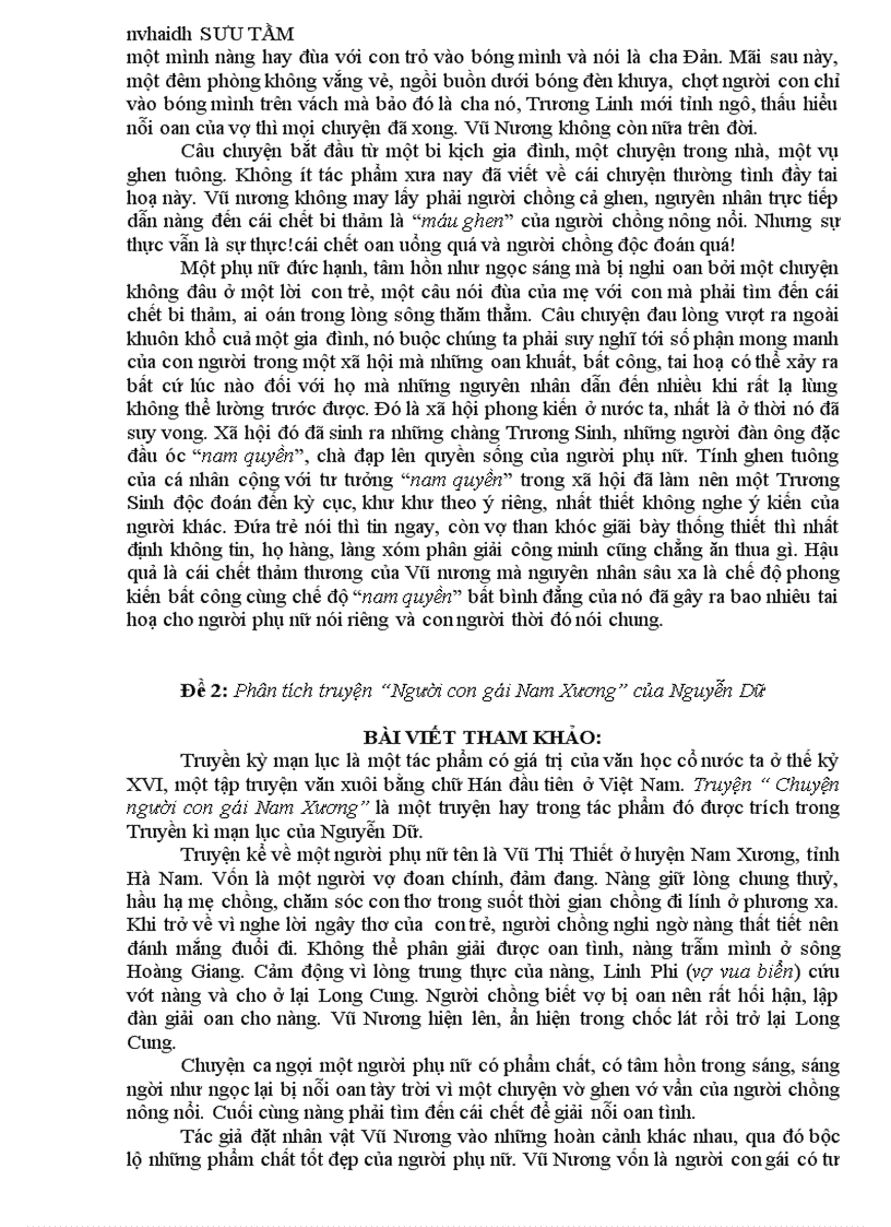 image for page 20 bài văn hay lớp 9